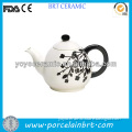 porcelain white wholesale high quality eco friendly tea pot